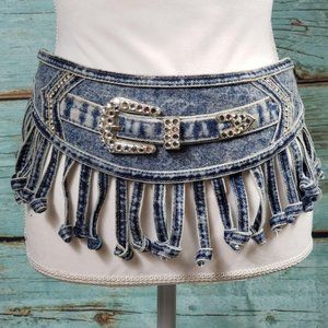 SIMPLY BARBARA – Vtg. Western Rhinestone  Belt